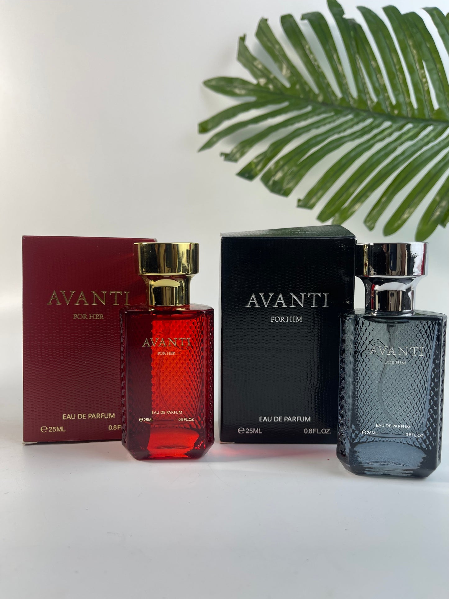 Avanti perfume for him and her