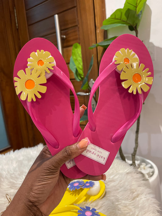 Kate Spade pink slippers (36&37