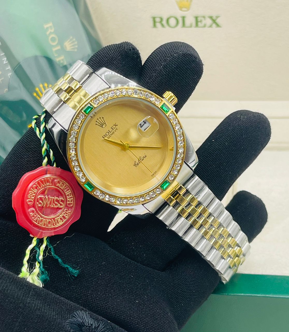 Rolex inspired wristwatch without box