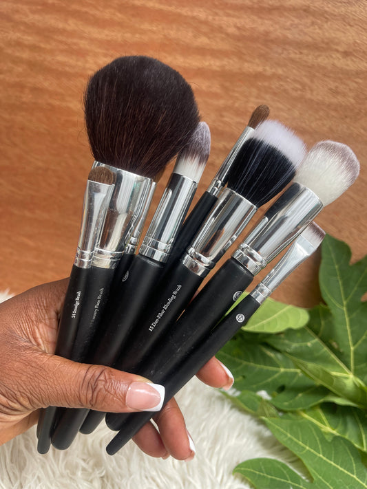 10 units sturdy makeup brush set ( not regular