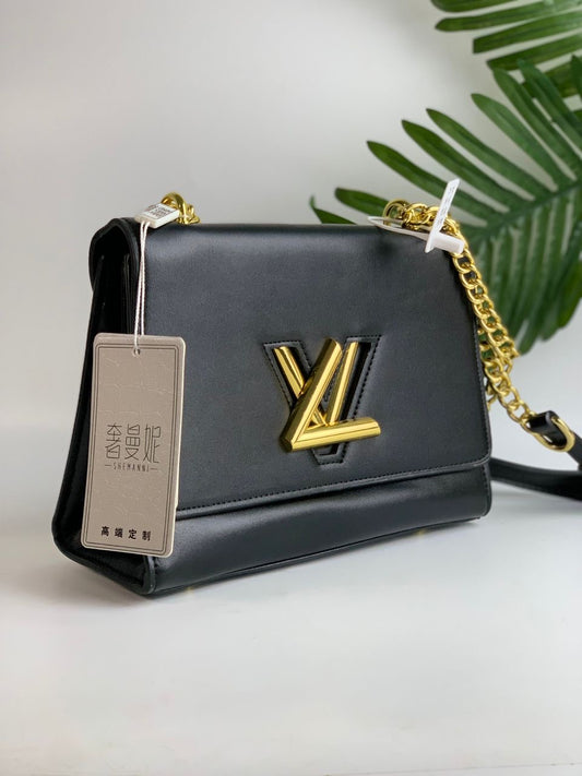 Black midi bag
