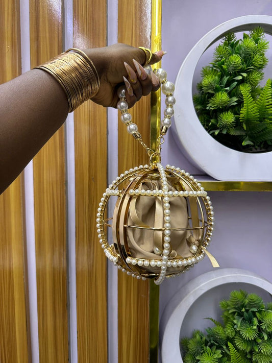 Ball round drop purse