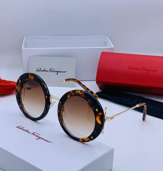 Animal print Salvatore Ferragamo sunglasses