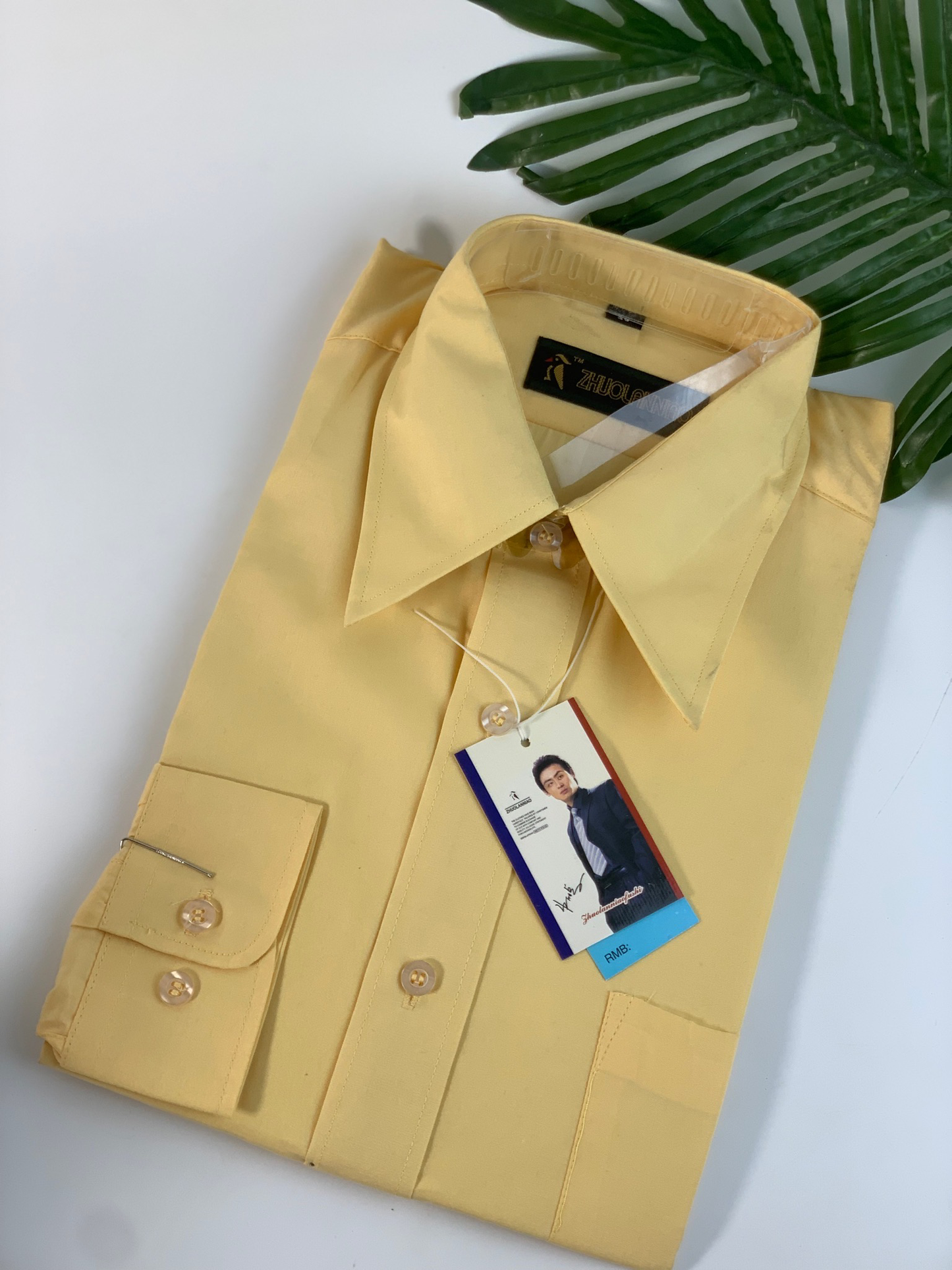 Yellow Packet Shirt Size 35