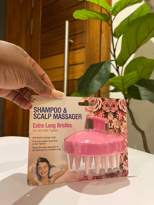 Shampoo and scalp massager