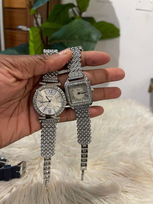 Silver non tarnish wristwatch