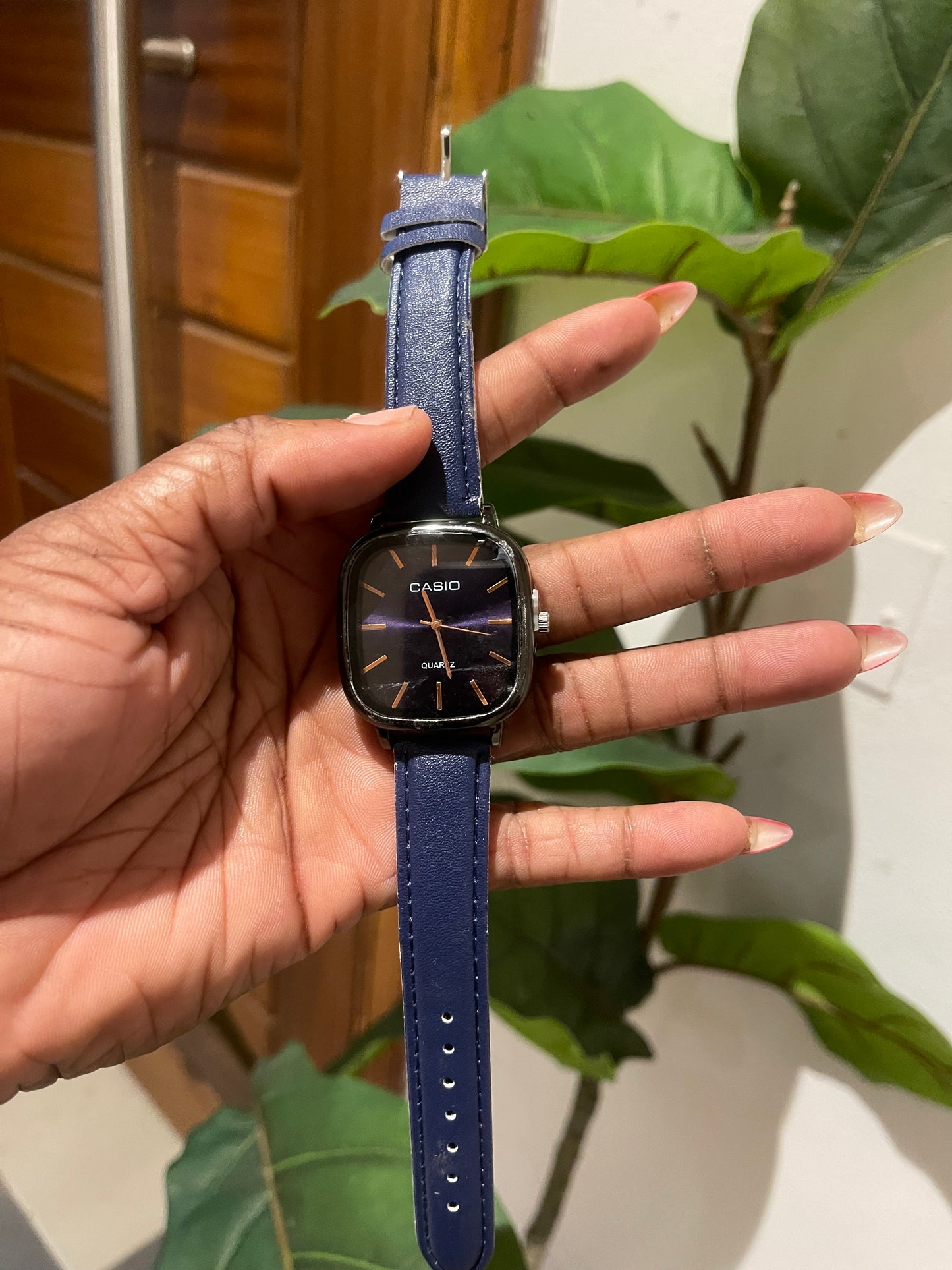 Blue Detailed Wristwatch