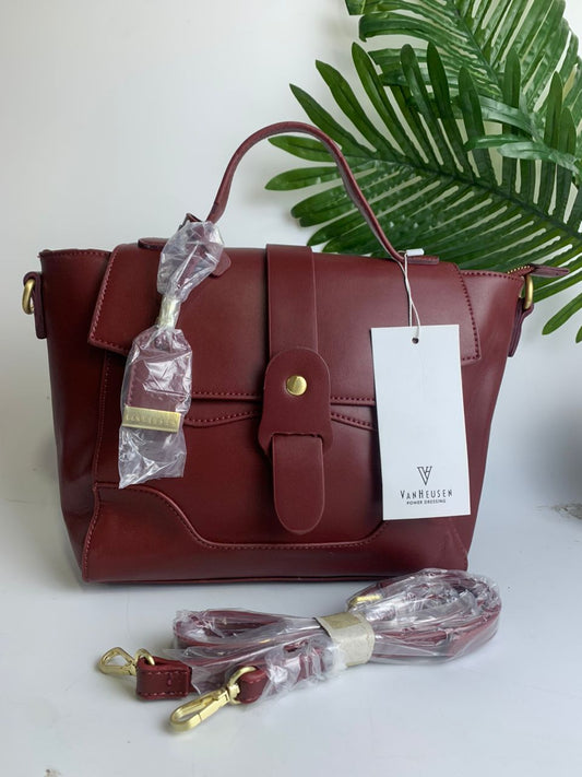 Maroon Lu bag