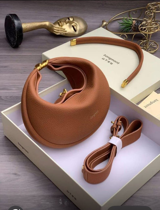 Songam brown bag with two straps