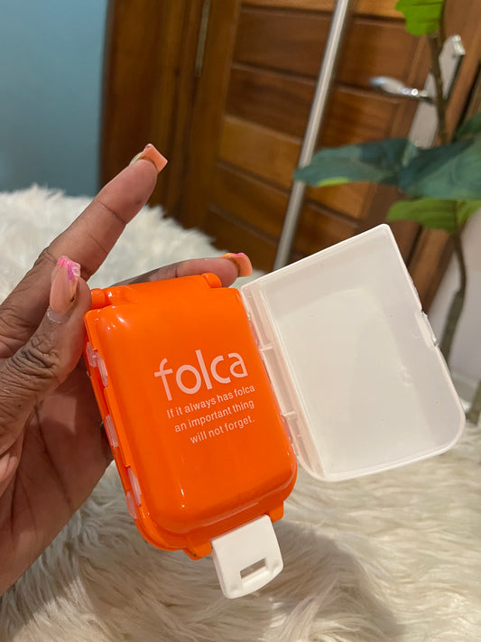 Folca medicine organizer
