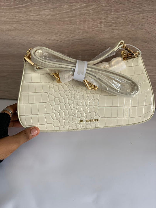 Like Dreams Croc skin mini bag