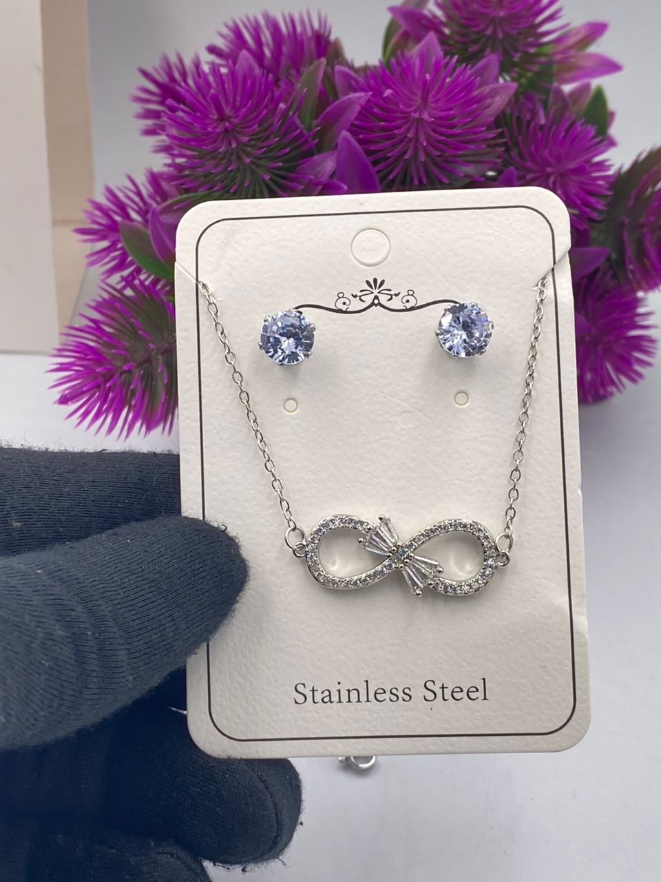 Infinity Inspired Non Tarnish Necklace