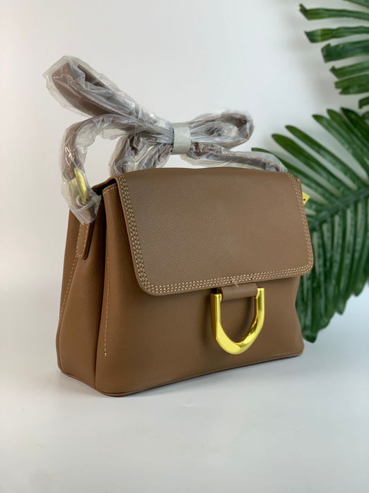 Brown mini bag