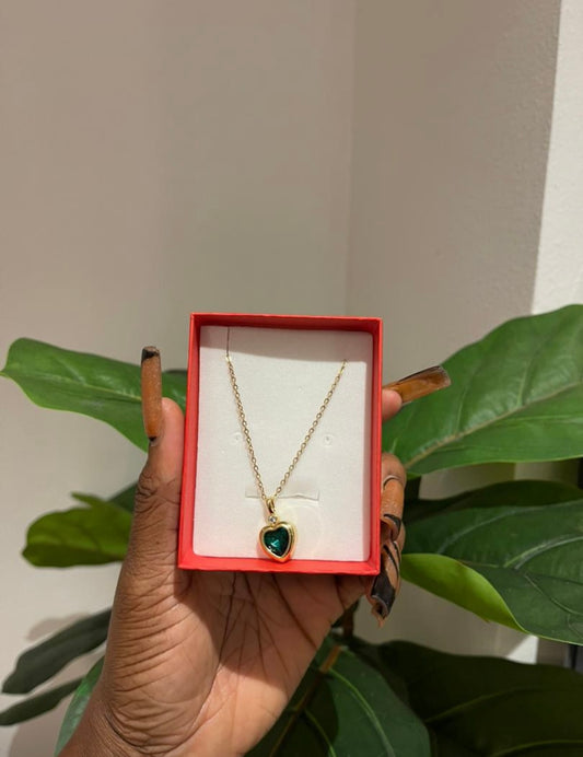 Blue Sapphire Inspired necklace