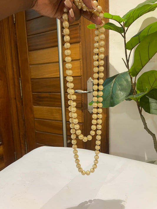 Pearl drop necklace